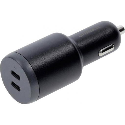 Otterbox Dobíjecí stanice pro automobily, Rychlonabíječka, USB Power Delivery (USB-PD) , USB-C®, 100 W, PPS, USB PD 3.1, černá