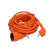 Solight prodlužovací přívod - spojka, 1 zásuvka, 10m, 3 x 1mm2, oranžová - PS16O