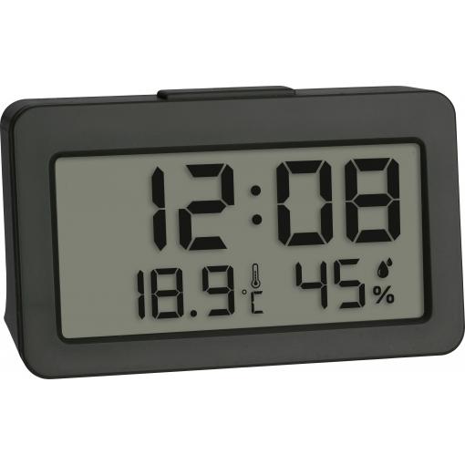 TFA Dostmann 60.2045.10 Quartz budík šedá časů buzení 1