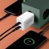 Hama USB nabíječka, GaN, USB-C® zástrčka, 40 W, Dodávka energie, bílá