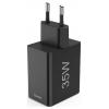 Hama USB nabíječka, USB Power Delivery (USB-PD) , USB-C® zásuvka, 35.00 W, Power Delivery 3.0, černá