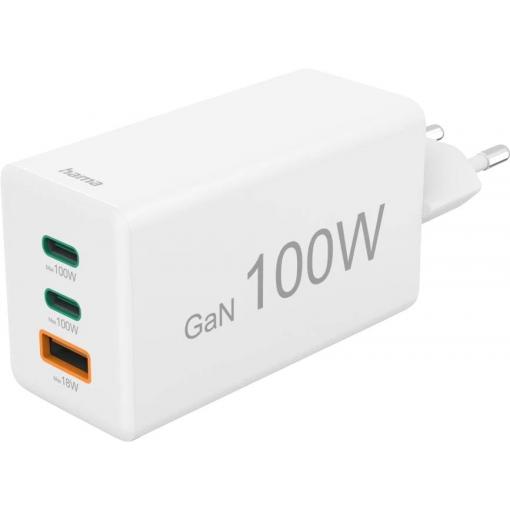 Hama USB nabíječka, 100.00 W, bílá