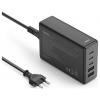 Hama USB nabíjecí hub, 140 W, černá