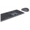 Hama Multi-Device-Tastatur-Maus-Set WKM-550, kabellos, Funk/BT, SW, QWERTZ DE bezdrátový sada klávesnice a myše německá, QWERTZ černá