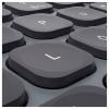 Hama Multi-Device-Tastatur-Maus-Set WKM-550, kabellos, Funk/BT, SW, QWERTZ DE bezdrátový sada klávesnice a myše německá, QWERTZ černá