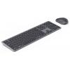 Hama Multi-Device-Tastatur-Maus-Set WKM-550, kabellos, Funk/BT, SW, QWERTZ DE bezdrátový sada klávesnice a myše německá, QWERTZ černá