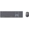 Hama Multi-Device-Tastatur-Maus-Set WKM-550, kabellos, Funk/BT, SW, QWERTZ DE bezdrátový sada klávesnice a myše německá, QWERTZ černá
