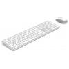 Hama Multi-Device-Tastatur-Maus-Set WKM-550, kabellos, Funk/BT, WS, QWERTZ DE bezdrátový sada klávesnice a myše německá, QWERTZ šedá, bílá