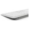 Hama Multi-Device-Tastatur-Maus-Set WKM-550, kabellos, Funk/BT, WS, QWERTZ DE bezdrátový sada klávesnice a myše německá, QWERTZ šedá, bílá