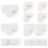 Hama 00221017 kabelová lišta (d x š x v) 100 cm x 24 mm x 14 mm 4 ks bílá