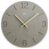 Hama 00185881 Quartz nástěnné hodiny 30 cm x 30.00 mm x 30.00 mm x 2.00 mm, šedá, tiché hodiny (bez tikání)