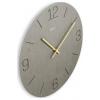 Hama 00185881 Quartz nástěnné hodiny 30 cm x 30.00 mm x 30.00 mm x 2.00 mm, šedá, tiché hodiny (bez tikání)