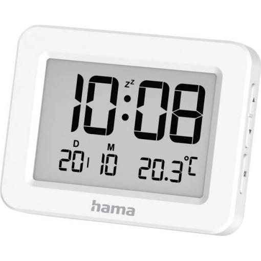 Hama 00222205 budík bílá