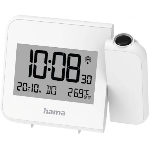 Hama 00222206 budík bílá