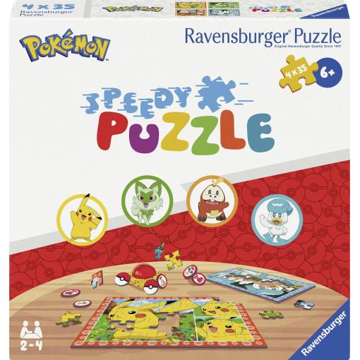 Dětské puzzle 4x35 díly - Pokémon - Speedy 12004179 1 ks