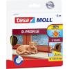 tesa D-Profil 05393-00101-01 těsnicí páska tesaMOLL® hnědá (d x š) 6 m x 9 mm 6 m