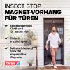 tesa Insect Stop 55394-00001-00 Magnetický závěs (š x v) 1.2 m x 2.4 m antracitová 1 ks