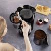 Xavax Dauerfilter für Kaffeemaschine, Kaffeefilter-Ersatz für Größe 4, Schwarz 00111263 permanentní kávový filtr