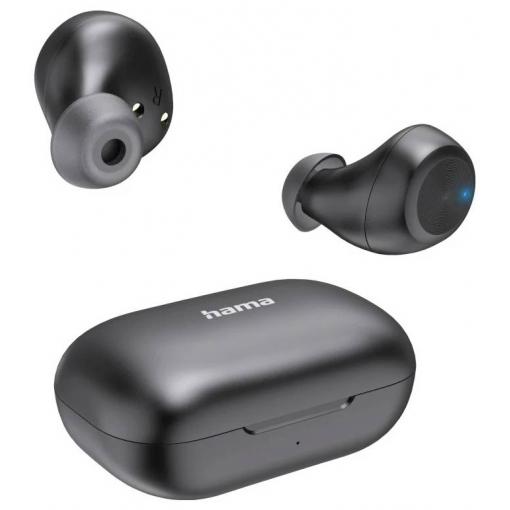 Hama špuntová sluchátka (In Ear) Bluetooth® stereo černá personalizace zvuku sportovní