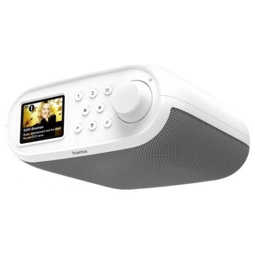 Hama internetové rádio bílá