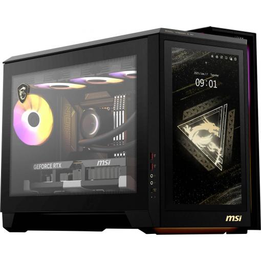 MSI Gaming PC MEG Vision X AI 2NVV7-009AT 2.5 cm (1 palec) Intel® Core™ Ultra 9 (Series 2) 265 K 5.5 GHz 32 GB RAM 2 TB SSD Nvidia FORCE RTX 5080 16G VENTUS 3X