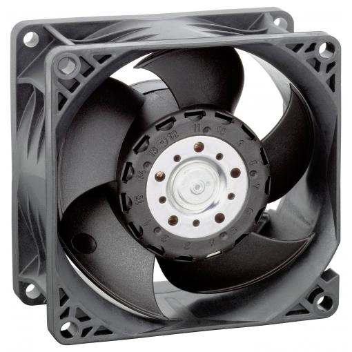 EBM Papst 8214J/2H4P axiální ventilátor, 24 V/DC, 220 m³/h, (d x š x v) 80 x 80 x 38 mm, 9692910188