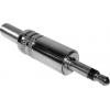 TRU COMPONENTS 1578910 jack konektor 3.5 mm zástrčka, rovná Pólů: 2 mono stříbrná 1 ks