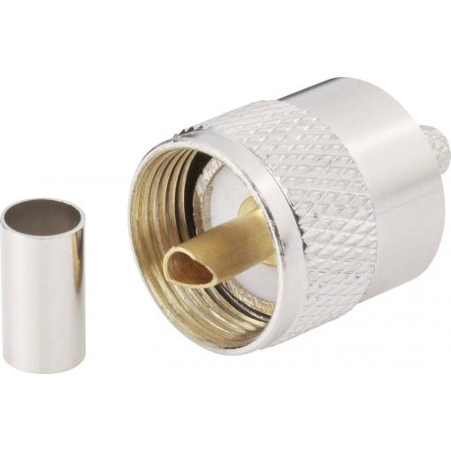 TRU COMPONENTS 1579253 UHF konektor zástrčka, rovná 1 ks