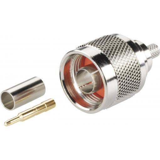 TRU COMPONENTS 1579254 N konektor zástrčka, rovná 1 ks