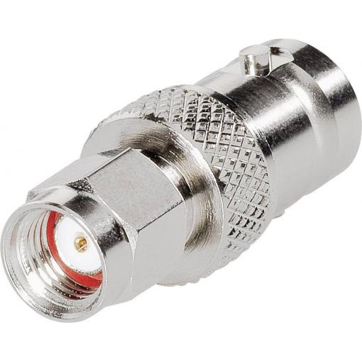 TRU COMPONENTS 1579264 SMA reverzní adaptér SMA zpětná zástrčka - BNC zásuvka 1 ks
