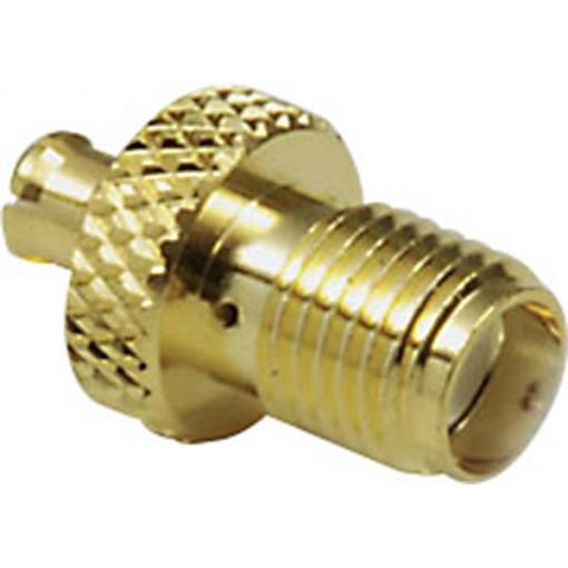 TRU COMPONENTS 1579350 MCX adaptér MCX zástrčka - SMA zásuvka 1 ks