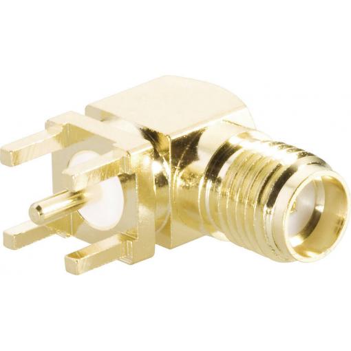 TRU COMPONENTS 1579421 SMA reverzní konektor zásuvka, vestavná horizontální 1 ks