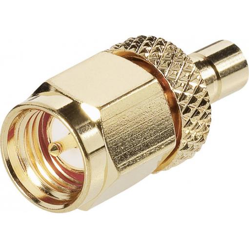 TRU COMPONENTS 1579528 SMB adaptér SMB zásuvka - SMA zástrčka 1 ks