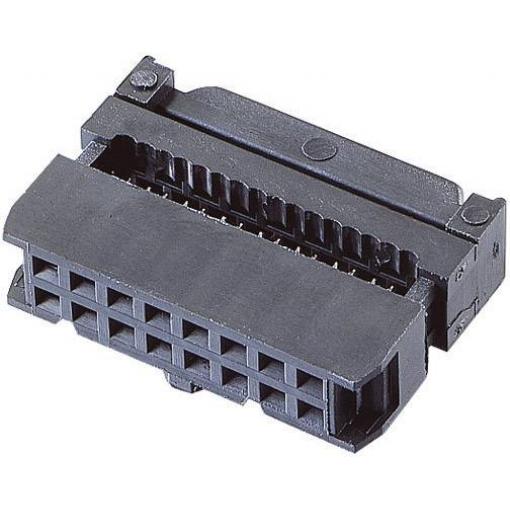 TRU COMPONENTS 1580957 konektor pro ploché kabely s odlehčením tahu Rastr (rozteč): 2.54 mm Počet pólů: 26 Počet řádků: 2 1 ks