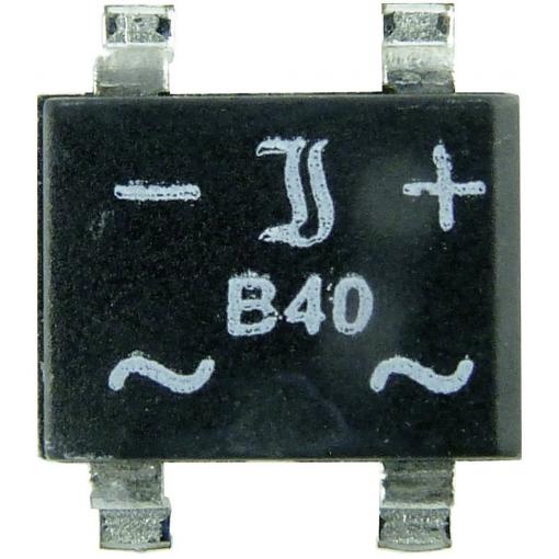 TRU COMPONENTS TC-ABS10 můstkový usměrňovač SO-4 1000 V 0.8 A jednofázové