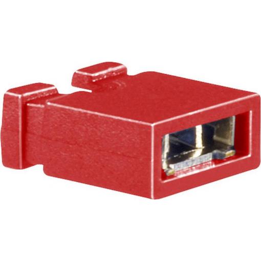 TRU COMPONENTS 1582217 zkratovací můstek Rastr (rozteč): 2.54 mm Počet kontaktů v řadě:2 Množství: 1 ks