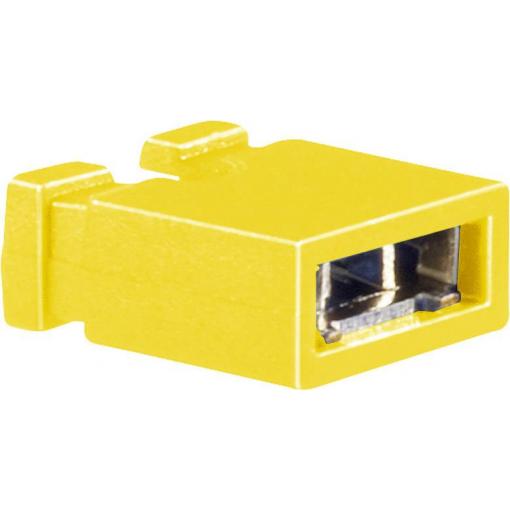 TRU COMPONENTS 1582228 zkratovací můstek Rastr (rozteč): 2.54 mm Počet kontaktů v řadě:2 Množství: 1 ks