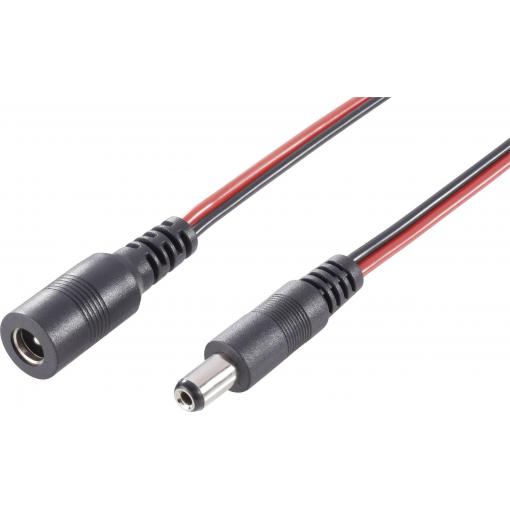 TRU COMPONENTS 1582299 nízkonapěťový prodlužovací kabel - 5.5 mm 2.5 mm 5.5 mm 2.5 mm 1 ks
