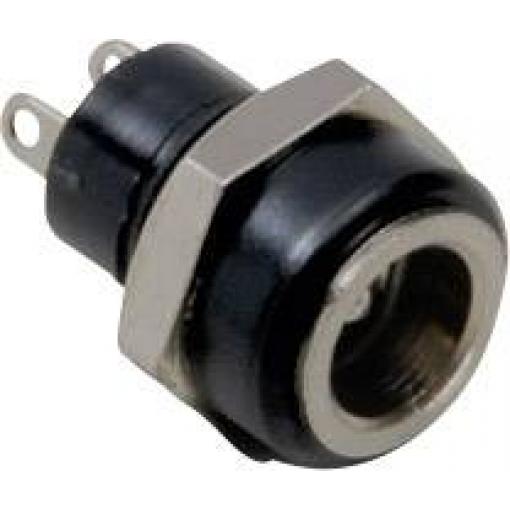 TRU COMPONENTS nízkonapěťový konektor zásuvka, vestavná vertikální 5.7 mm 2.5 mm 1 ks