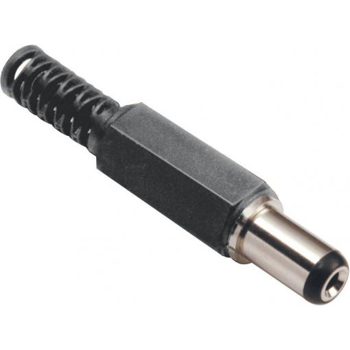 TRU COMPONENTS nízkonapěťový konektor zástrčka, rovná 4 mm 1.3 mm 1 ks