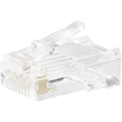 TRU COMPONENTS, 1582438, zástrčka RJ45, RJ45, CAT 5e, 1 ks