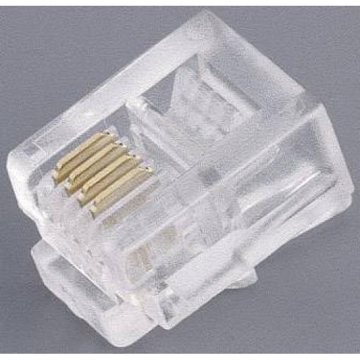 TRU COMPONENTS, 1582441, RJ12, piny:6P6C, 1 ks