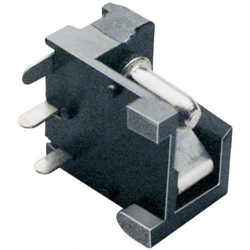TRU COMPONENTS nízkonapěťový konektor zásuvka, vestavná horizontální 2.1 mm 1 ks