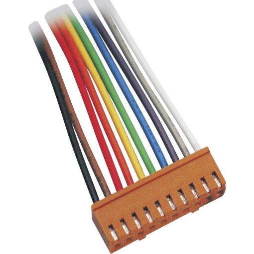 TRU COMPONENTS zásuvkový konektor s vodiči 8, rozteč 2.50 mm, 1582660, 1 ks
