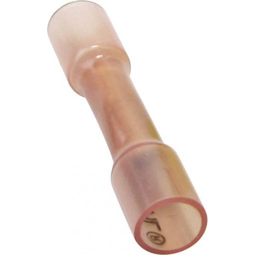 TRU COMPONENTS 1583181 krimpovací spojka se smršťovací bužírkou 0.50 mm² 1.50 mm² plná izolace červená 1 ks