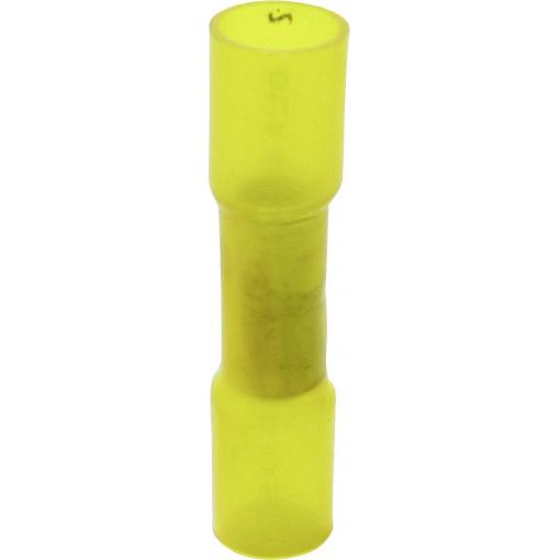 TRU COMPONENTS 1583182 krimpovací spojka se smršťovací bužírkou 4 mm² 6 mm² plná izolace žlutá 1 ks