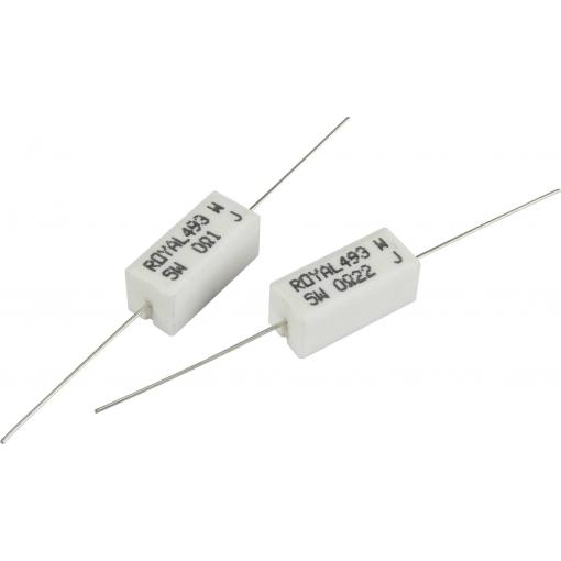 TRU COMPONENTS výkonný rezistor 0.23 Ω axiální 5 W 5 % 1 ks