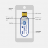 AZFreshLog - autonomní datalogger teploty – 30 000 záznamů (90 dnů)
