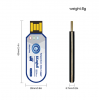 AZFreshLog - autonomní datalogger teploty – 30 000 záznamů (90 dnů)