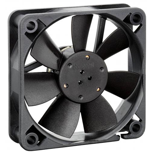 EBM Papst 612FH axiální ventilátor, 12 V/DC, 31 m³/h, (d x š x v) 60 x 60 x 15 mm, 9291708615